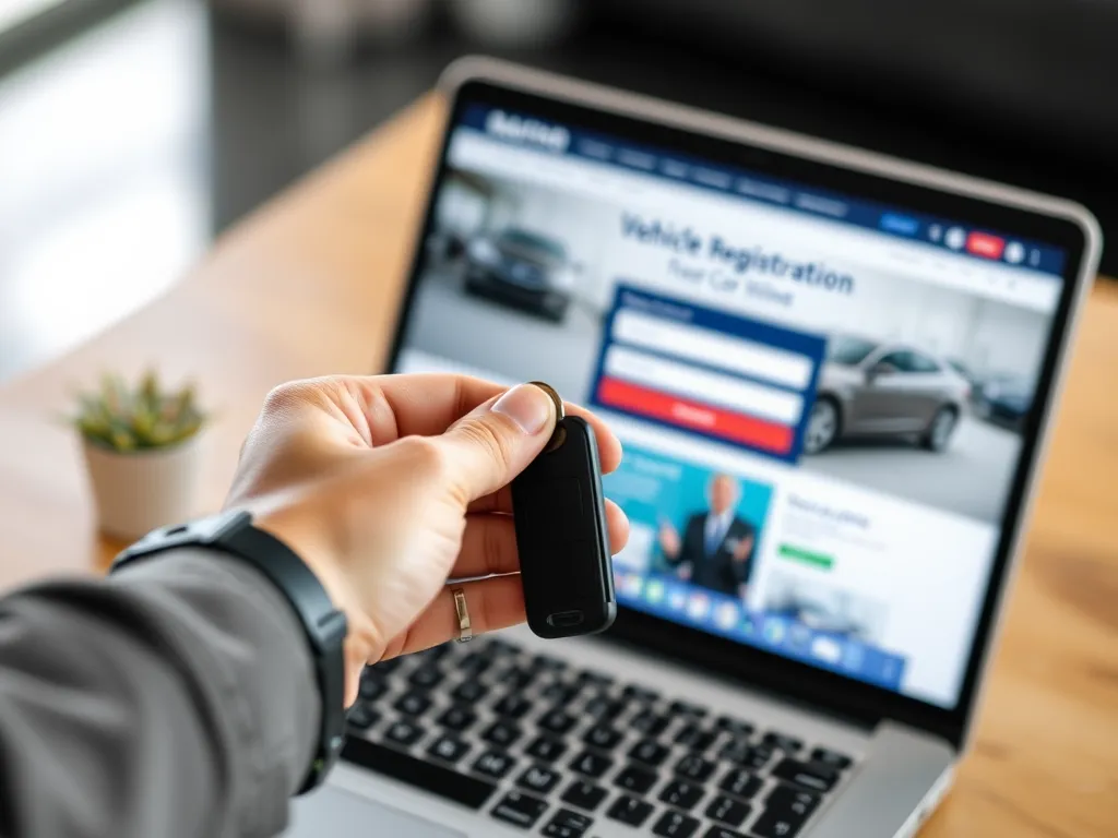 Jak zarejestrować samochód przez Internet?